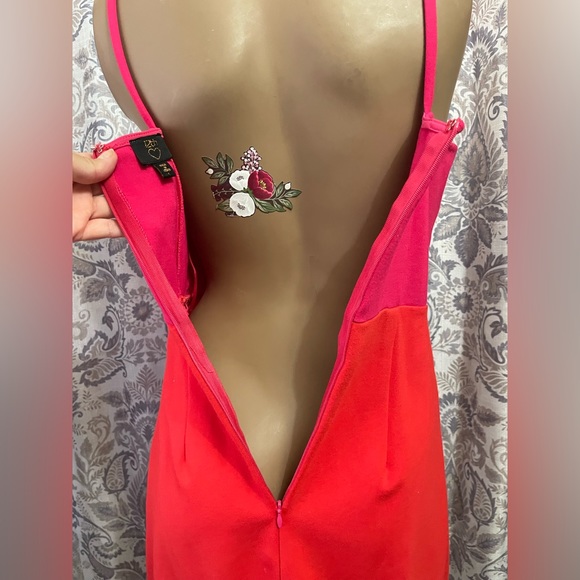 12th heart pink and red dress - Picture 4 of 7